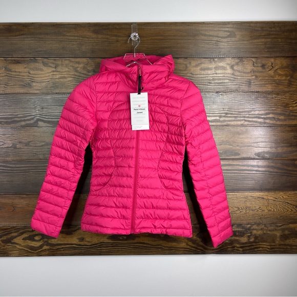 Pink Lulu Pack It Down Jacket Lululemon Pack It Down Jacket